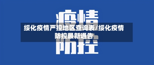 绥化疫情严控地区查询表/绥化疫情防控最新通告