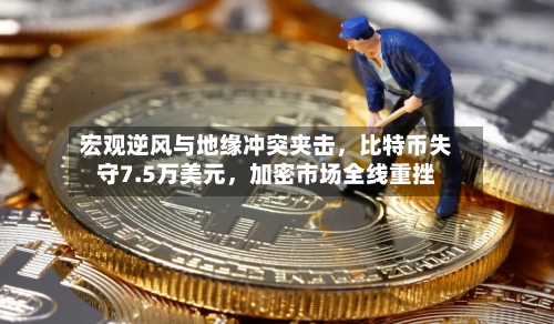 宏观逆风与地缘冲突夹击	，比特币失守7.5万美元，加密市场全线重挫-第2张图片